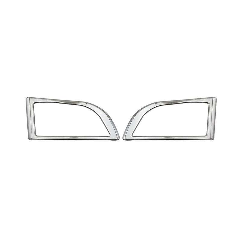 Chrome Front Fog Light Cover Front Fog Light Cover Automobile for Prado FJ120 2003-2009