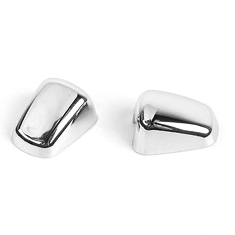 Chrome Front Windshield Wiper Nozzle Decoration Cover Trim