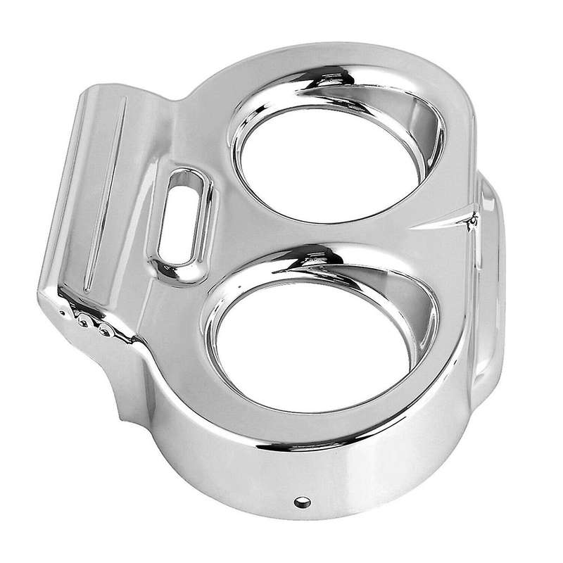 Chrome Motorcycle Gauge Cover Nacelle Housing Fairing for Road Glide 1998-2013