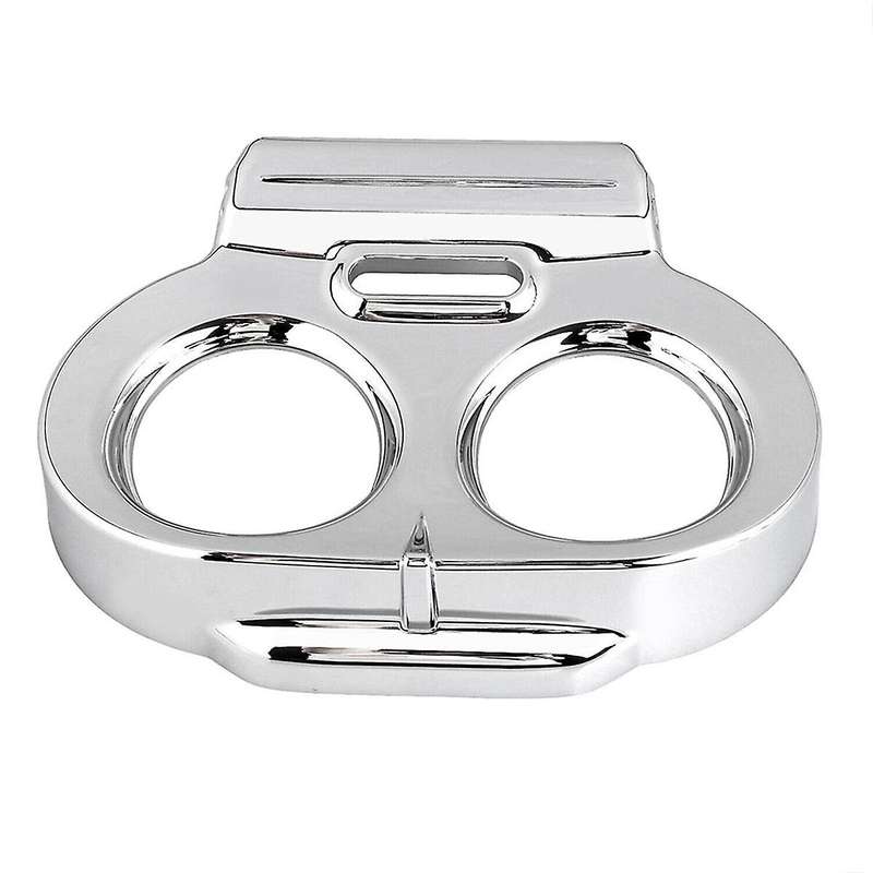 Chrome Motorcycle Gauge Cover Nacelle Housing Fairing for Road Glide 1998-2013