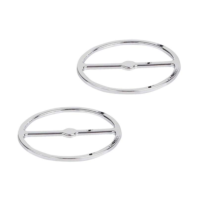 Chrome Front Speaker Grill Trim Cover for Street Glide FLHT FLHX