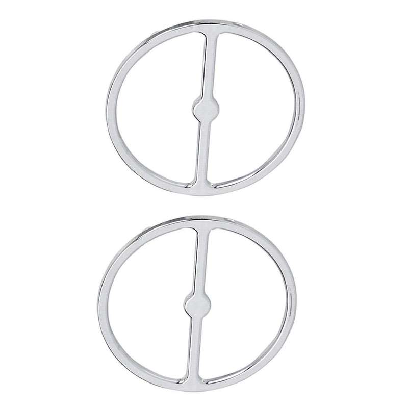 Chrome Front Speaker Grill Trim Cover for Street Glide FLHT FLHX
