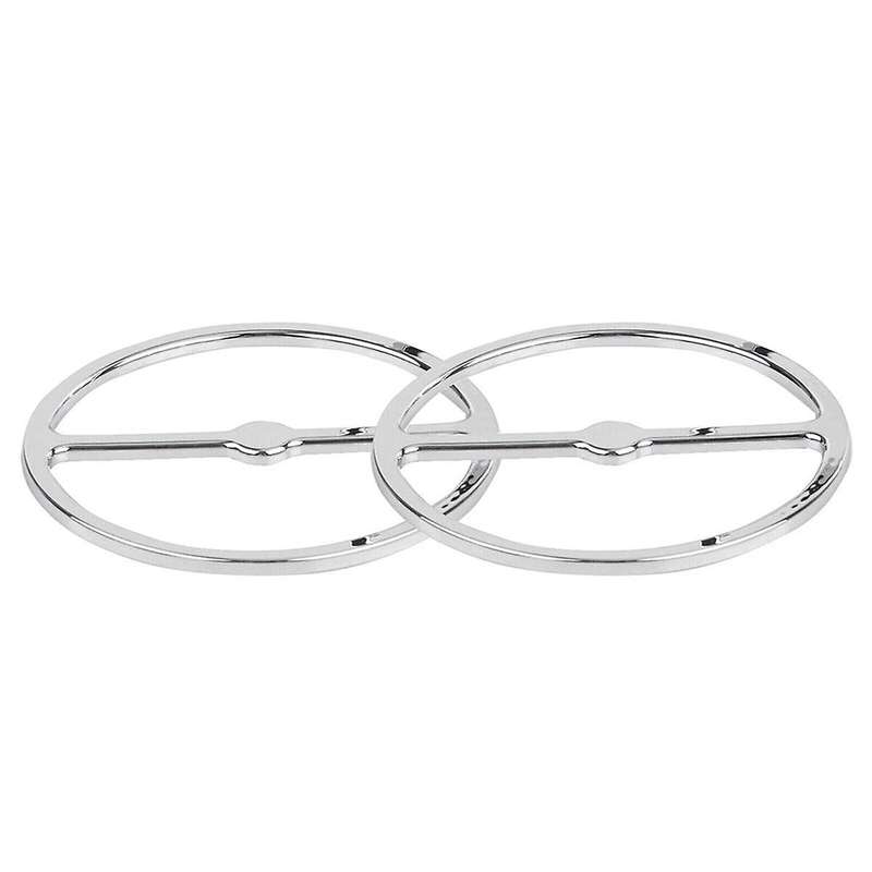 Chrome Front Speaker Grill Trim Cover for Street Glide FLHT FLHX