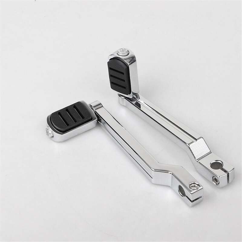 Chrome Heel Toe Shift Lever Shifter Pegs for Softail Fat Boy Road