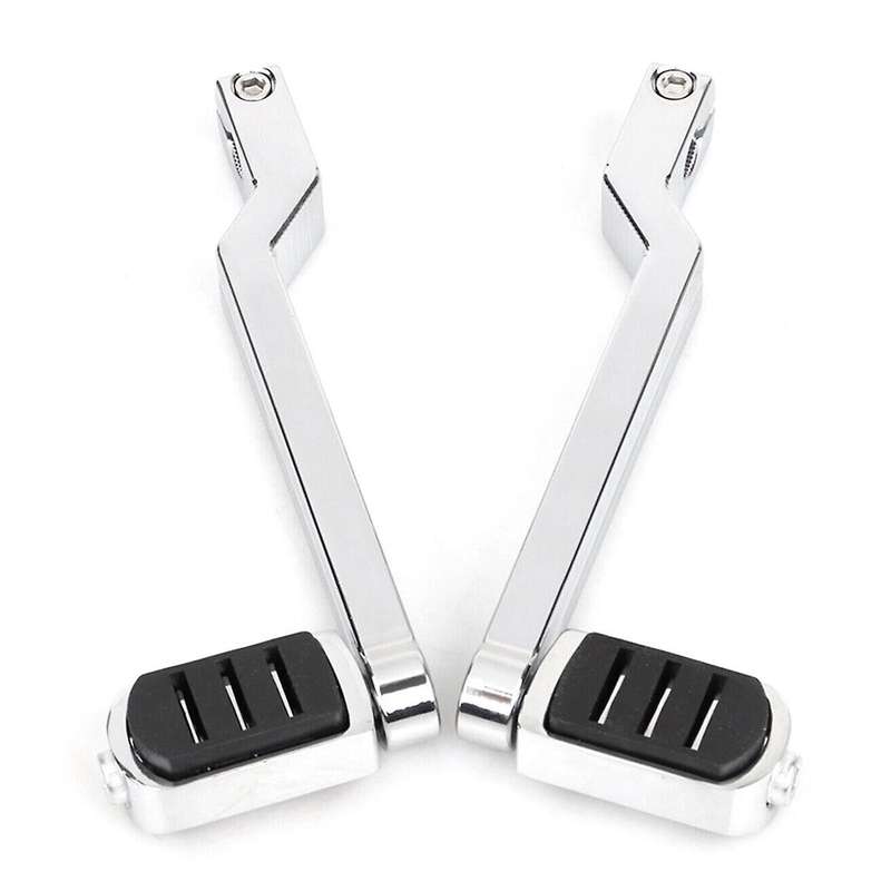 Chrome Heel Toe Shift Lever Shifter Pegs for Softail Fat Boy Road