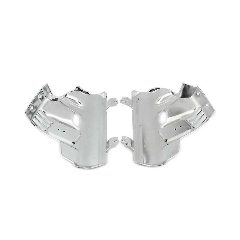 Chrome Motorcycle Front Cover Mudguard Frame Decoration Case for Gl1800 Goldwing 2001-2005