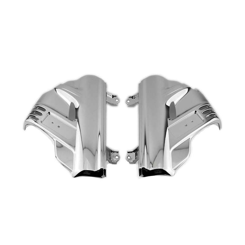 Chrome Motorcycle Front Cover Mudguard Frame Decoration Case for Gl1800 Goldwing 2001-2005