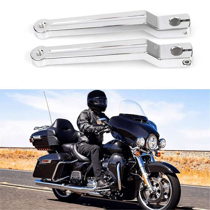 Chrome Heel & Toe Gear Shift Levers Fit for Street Glide Touring