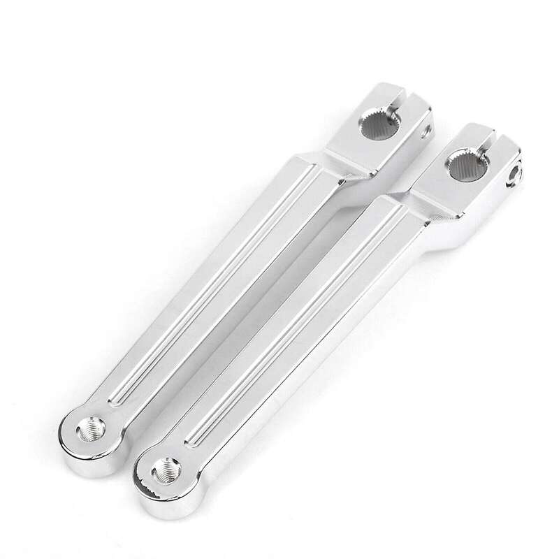 Chrome Heel & Toe Gear Shift Levers Fit for Street Glide Touring
