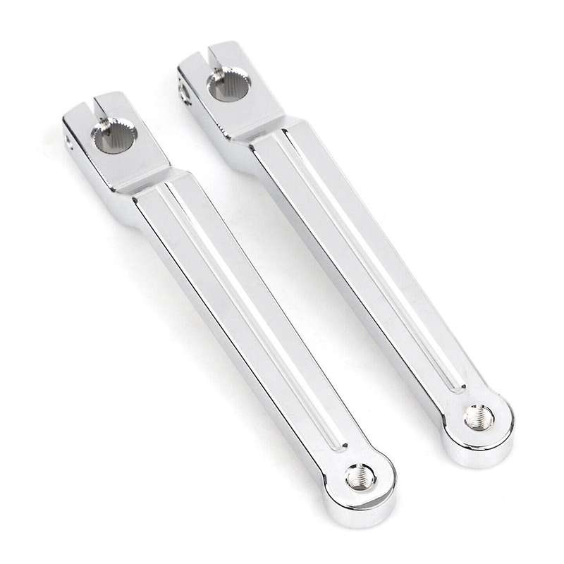 Chrome Heel & Toe Gear Shift Levers Fit for Street Glide Touring