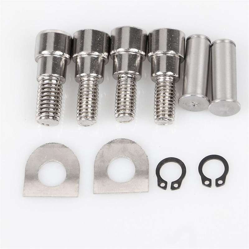 Chrome Rear Passenger Mini Foot Peg Mount Kit for Road Glide 93up