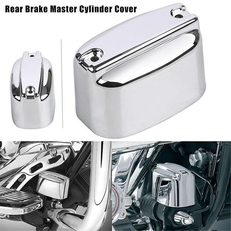 Chrome Rear Brake Master Cylinder Cover for Touring Glide 99-2007