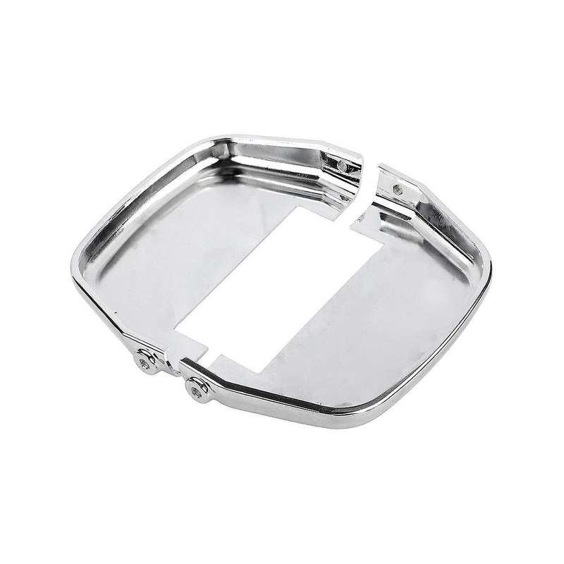 Chrome Passenger Foot Peg Floorboard Cover for Road Street Glide