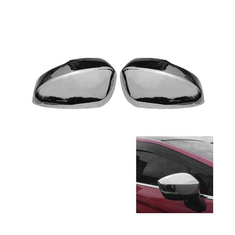 Chrome Rearview Side Glass Mirror Cover Trim Frame Side Mirror Caps Replacement for Xpander 2017 20