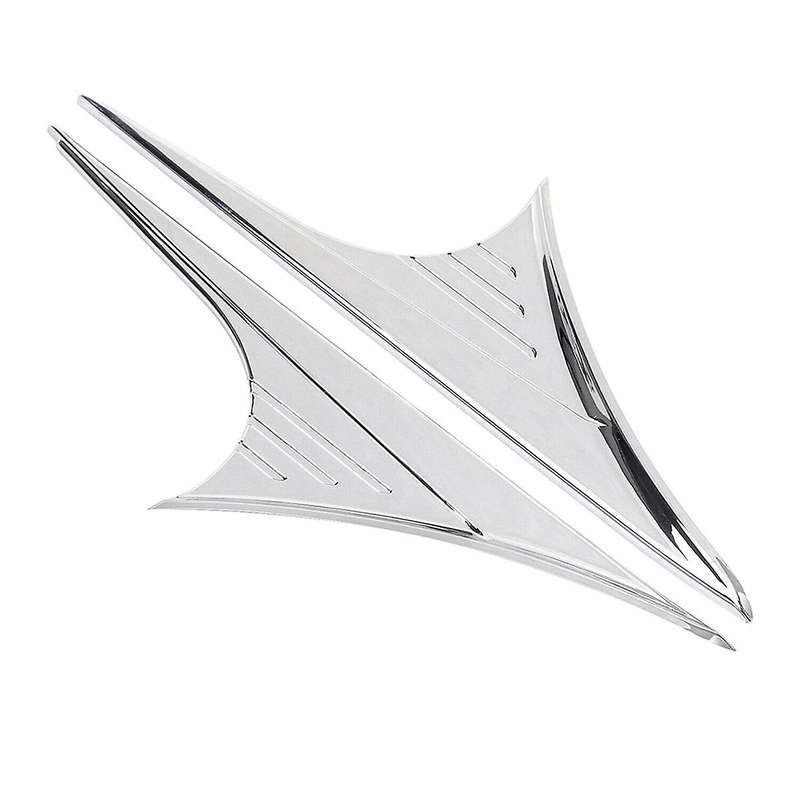Chrome Rear Trunk Side Body Accent Trim Dress Up for Glide 09up Trike