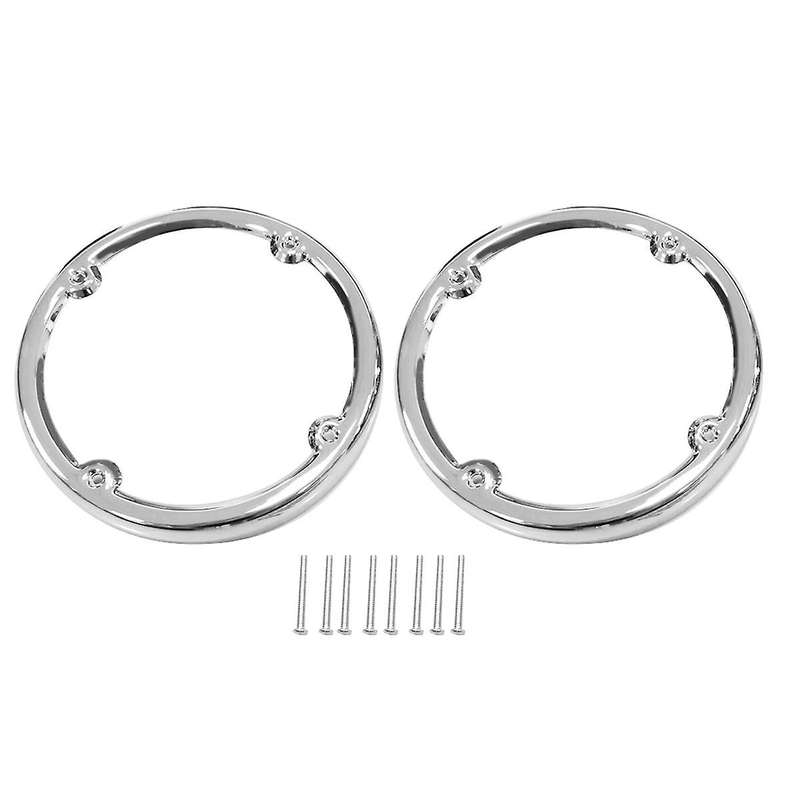 Chrome Rear Tour-pak Speaker Trim for Street Glide Classic Flhtc