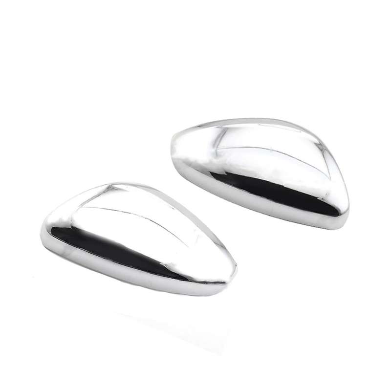 Chrome Rear View Mirror Cover Side Door Mirror Cap for C3 C4 Cactus 208 2008 16075120vg 16075122vg