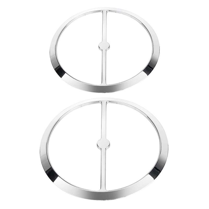 Chrome Speaker Trim Rings Grill Cover for Glide Ultra FLHTCUTG 2014+