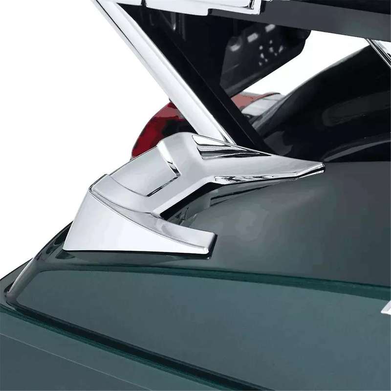 Chrome Speedform Saddlebag Lid Spoilers for Road Glide Ultra Limited 14up
