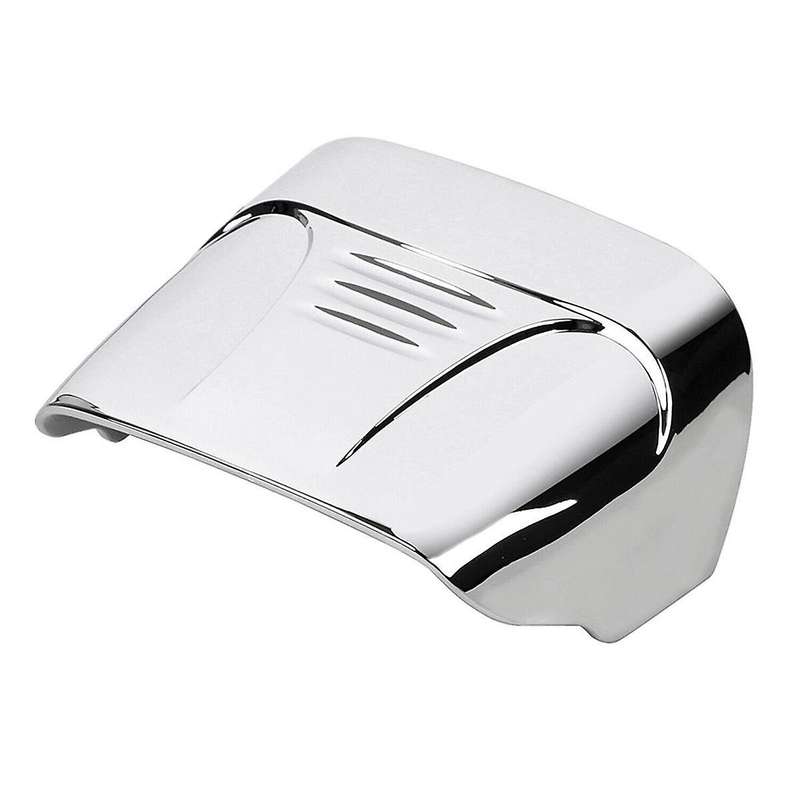 Chrome Tail Light Visor Cover for Softail FXD FLHT FLST FLTR 883