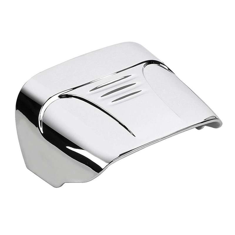 Chrome Tail Light Visor Cover for Softail FXD FLHT FLST FLTR 883