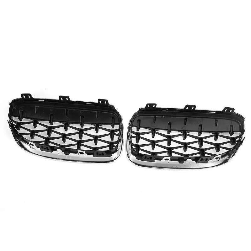 ChromeDiamond Style Car Front Kidney Grilles Grill for - 3 Series E92 E93 2010-2015 Car Racing Grill