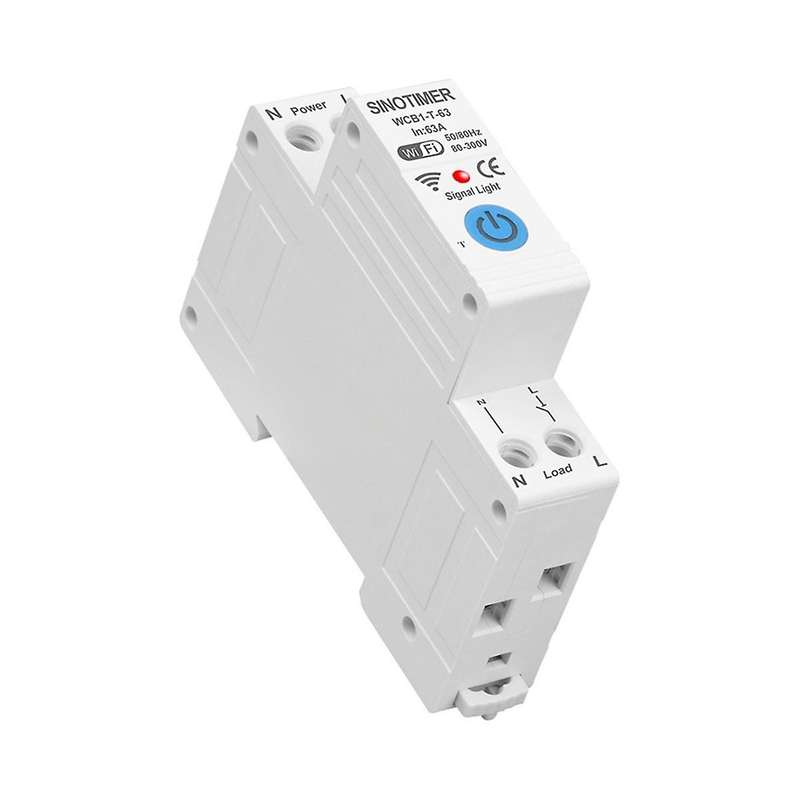 Circuit Breaker Smart WiFi Wireless Control for Household Appliances Suitable for Smart Home 63A 80-
