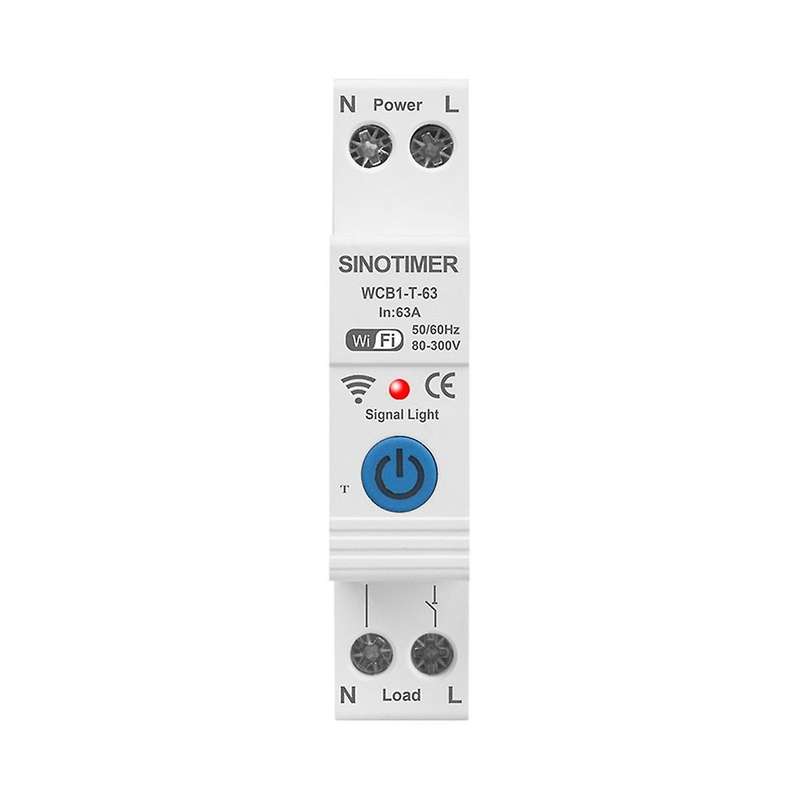 Circuit Breaker Smart WiFi Wireless Control for Household Appliances Suitable for Smart Home 63A 80-