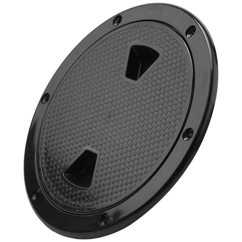 Circular Non Inspection Hatch-Boat Hatch Deck Plate with Detachable Cover for RV Marine Boat Kayaks-