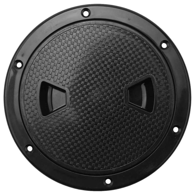 Circular Non Inspection Hatch-Boat Hatch Deck Plate with Detachable Cover for RV Marine Boat Kayaks-