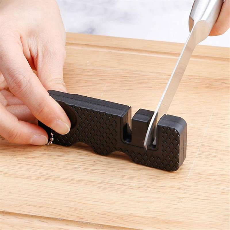 C-Knife Sharpener Pocket Ceramic Sharpen Diamond Tool Scissor Sharpen Gears Carbide Knife Whetstone