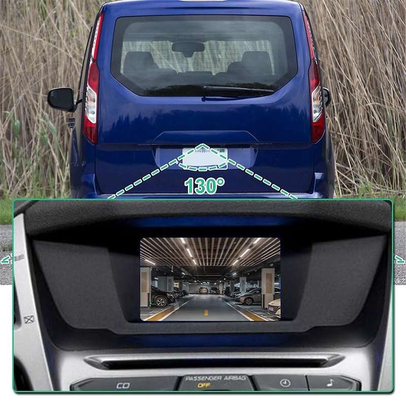 CK4Z-19G490-A Rear View Backup Camera for Transit 150 250 350 2015-2017 Transit Cargo Van 2018-2019