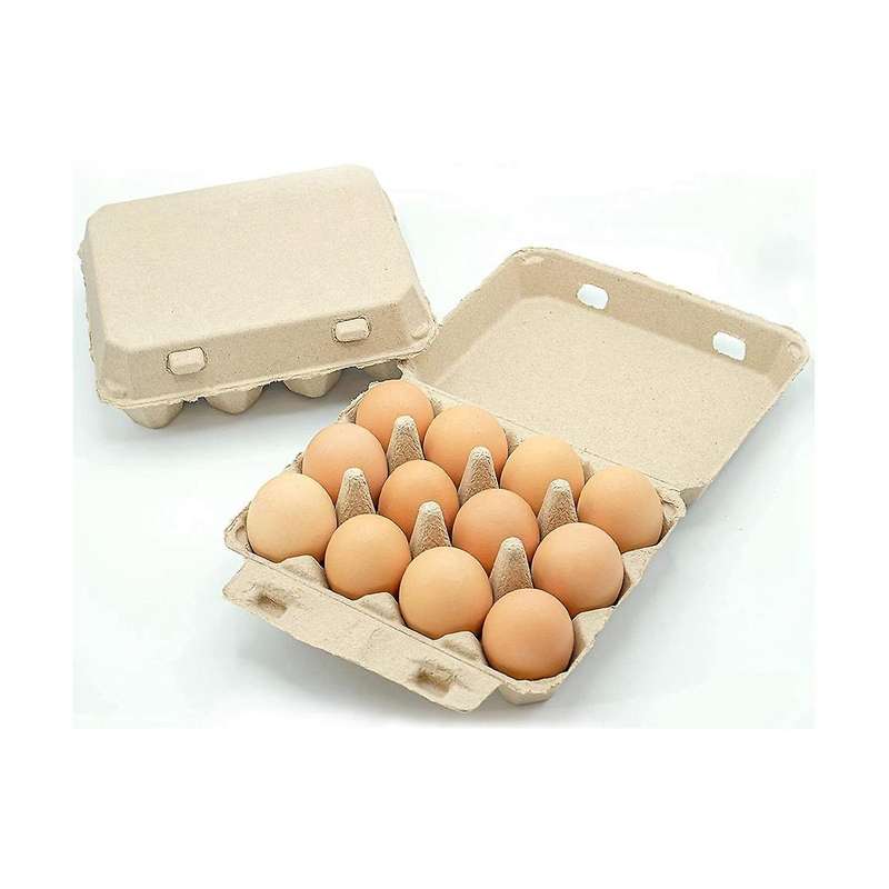 Classic 3x4 Style Egg Cartons - Holds 12 Eggs, -friendly Material (30pcs)