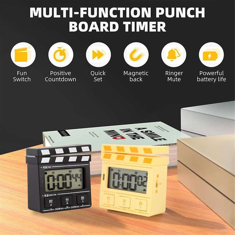 Classroom Timer for Kids,Kitchen Timer for Cooking,Egg Timer,Magnetic Digital Timer for Study/Exerci