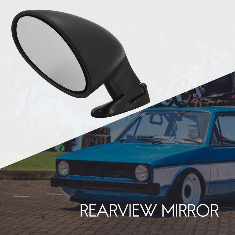 Classic Retro Door Wing Side Mirror Car Rearview Mirror Style Car Accessories Black L+r White Mirro