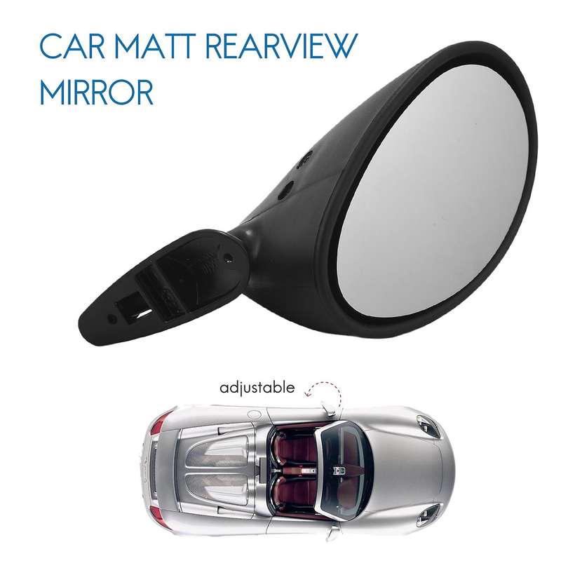 Classic Retro Door Wing Side Mirror Car Rearview Mirror Style Car Accessories Black L+r White Mirro