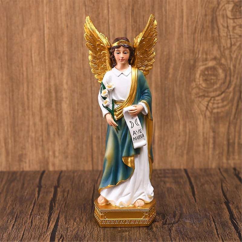 Classical Saint Gallen Angel Statue Ornaments Gift Resin Crafts