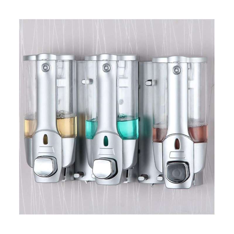 Classic Wall-mounted Soap Dispenser Manual Soap Dispenser Three-head Soap Dispenser Hotel Hotel Hou