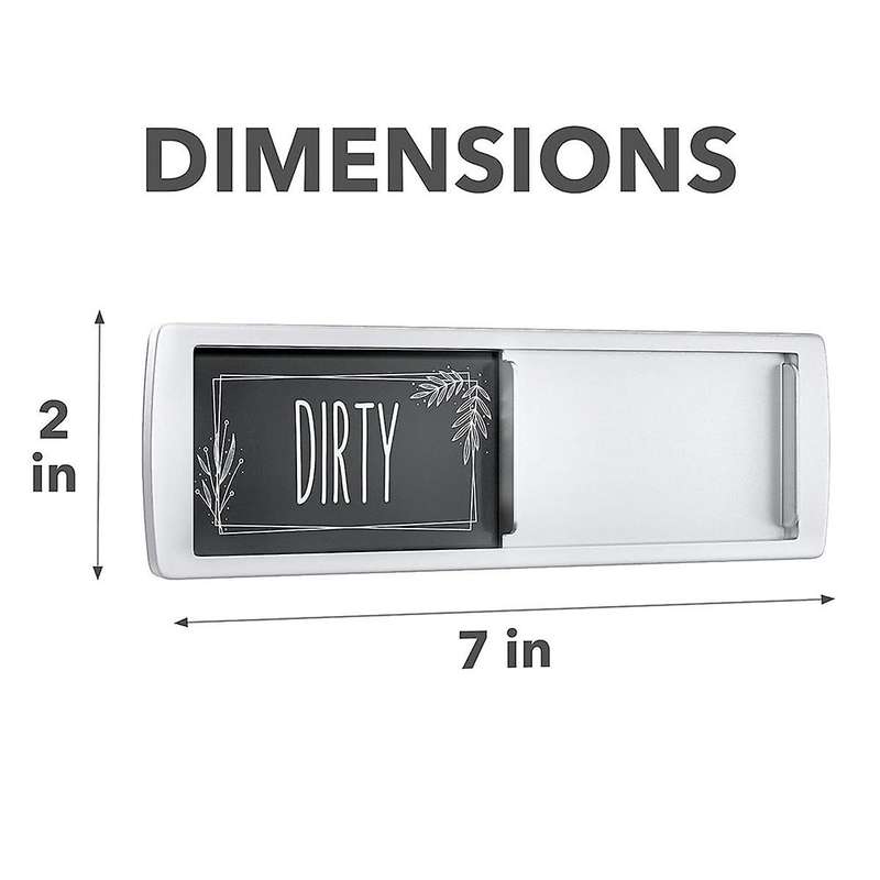 Clean Dirty Magnet Sign,Perfect Clean Dirty Magnet for Dishwasher - Kitchen Organizer and Gadget