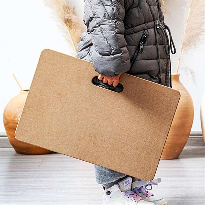 Clay Wedging Board with Handle - 11.7x17.6inch Portable Clay Board for Ceramics, Clay Crafts, and Po
