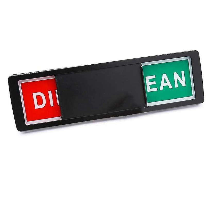 Clean Dirty Dishwasher Magnet - Easy to Read Non-Scratch Magnetic Indicator Sign Kitchen Organizatio