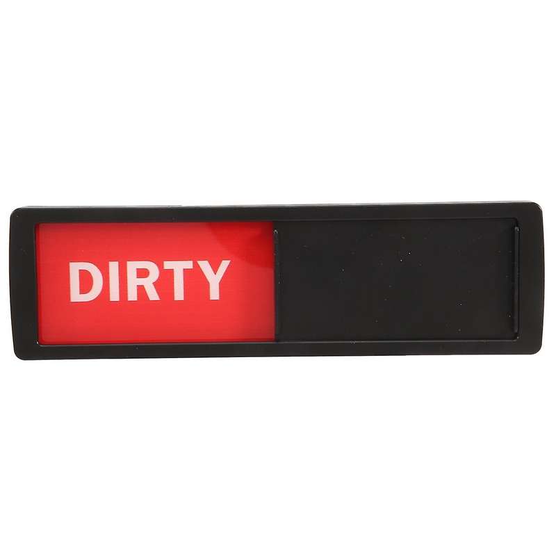 Clean Dirty Dishwasher Magnet - Easy to Read Non-scratch Magnetic Indicator Sign Kitchen Organizati