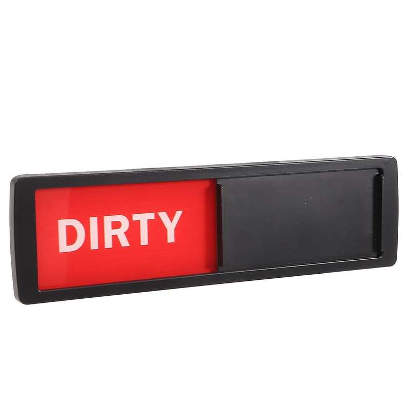 Clean Dirty Dishwasher Magnet - Easy to Read Non-scratch Magnetic Indicator Sign Kitchen Organizati