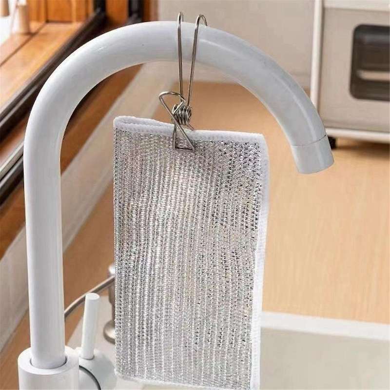 Cleaning Cloths for Wet and Dry, 2024 Reusable Multipurpose Dishwashing Rags