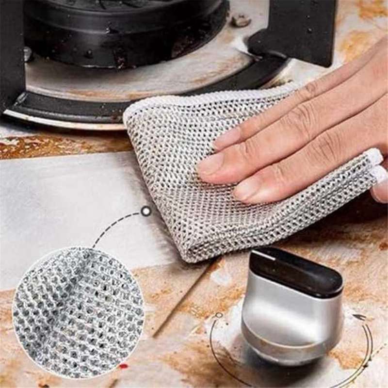 Cleaning Cloths for Wet and Dry, 2024 Reusable Multipurpose Dishwashing Rags