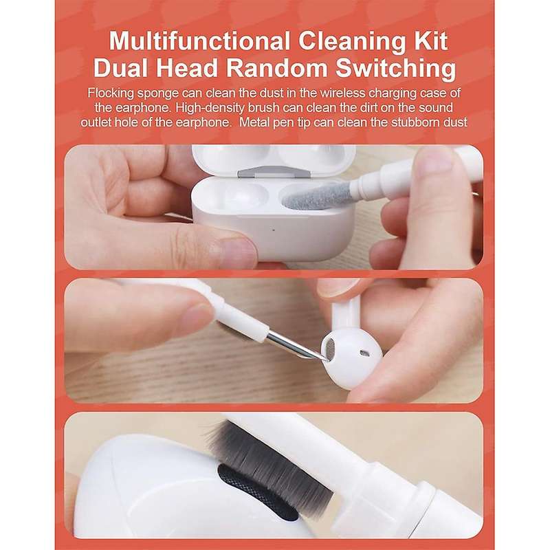 Cleaning Soft Brush Keyboard Cleaner 5-in-1 Multi-function Computer Cleaning Tools Kit for Pc Camer