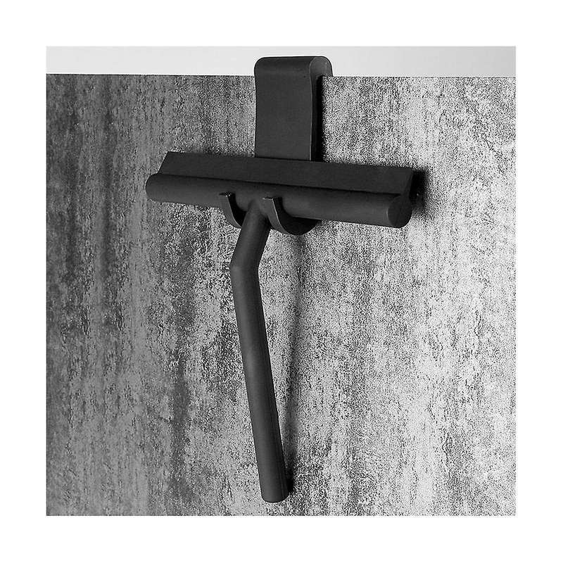 Cleaner for Glass Door Shower Wall Scraper with Silicone Holder Bathroom Mirror Wiper Scraper Glass