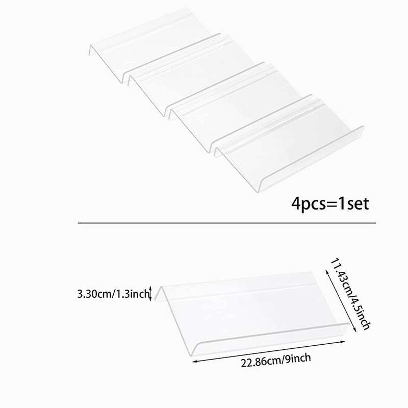 Clear Acrylic Spice Drawer Organizer,seasoning Jars Drawers Insert,kitchen Spice Rack Tray for Drawe