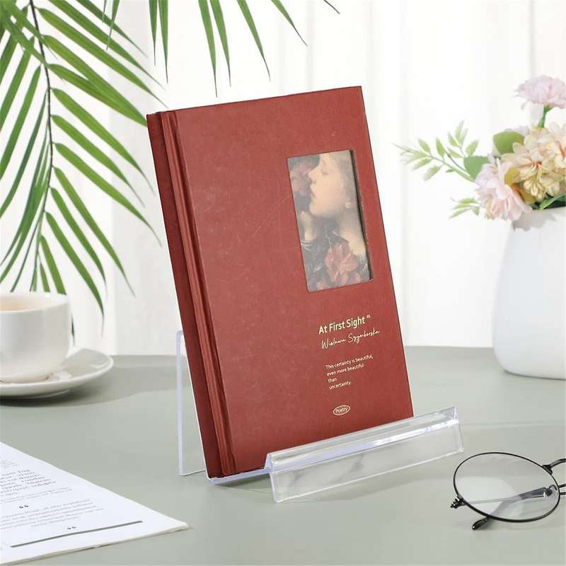 Clear Acrylic Purse Display Stand Wallet Stand Glasses Holder and Card Holder Clutcher Organizer for