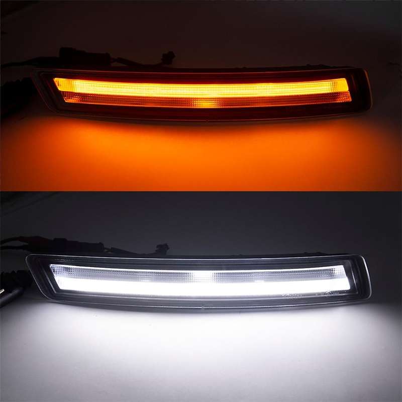 Clear Led Turn Signal Drl Daytime Running Light with Turn Signal Lights for 2006-2010
